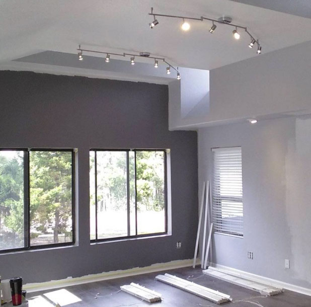 Great Room Fresh Paint